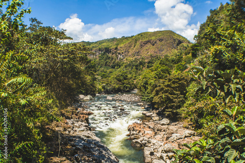 mountain river in the mountains