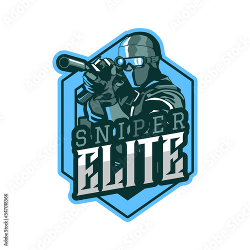 sniper elite army logo template