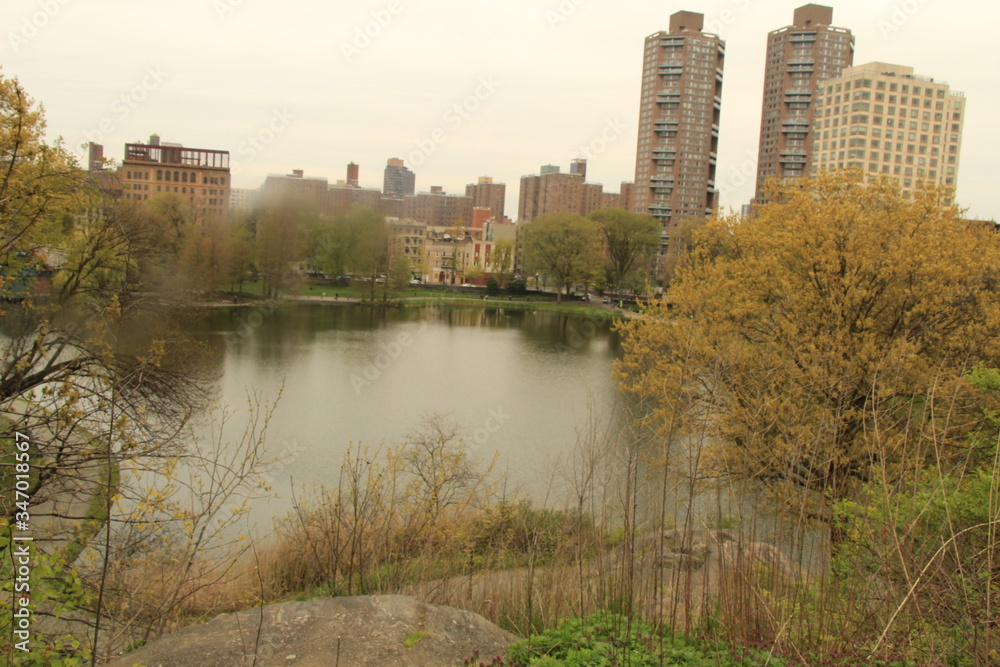 central park lake central park lake
