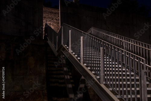 Fototapeta Naklejka Na Ścianę i Meble -  spooky stairway