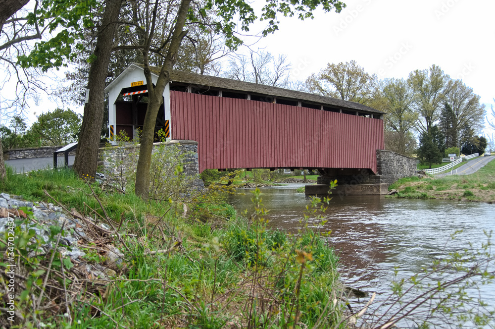 Erb's Mill Covered bridge over Hammer Creek Erb's Mill Covered bridge over Hammer Creek