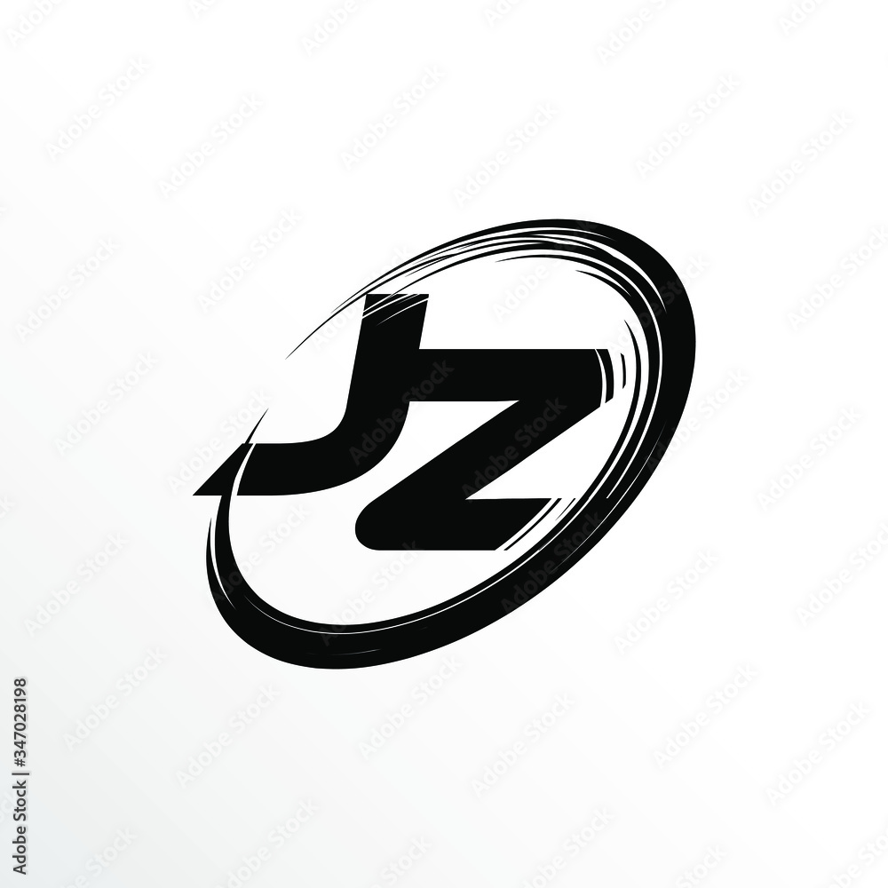 Initial Letter JZ Brush Effect Logo Design
Initial Letter JZ Brush Effect Logo Design