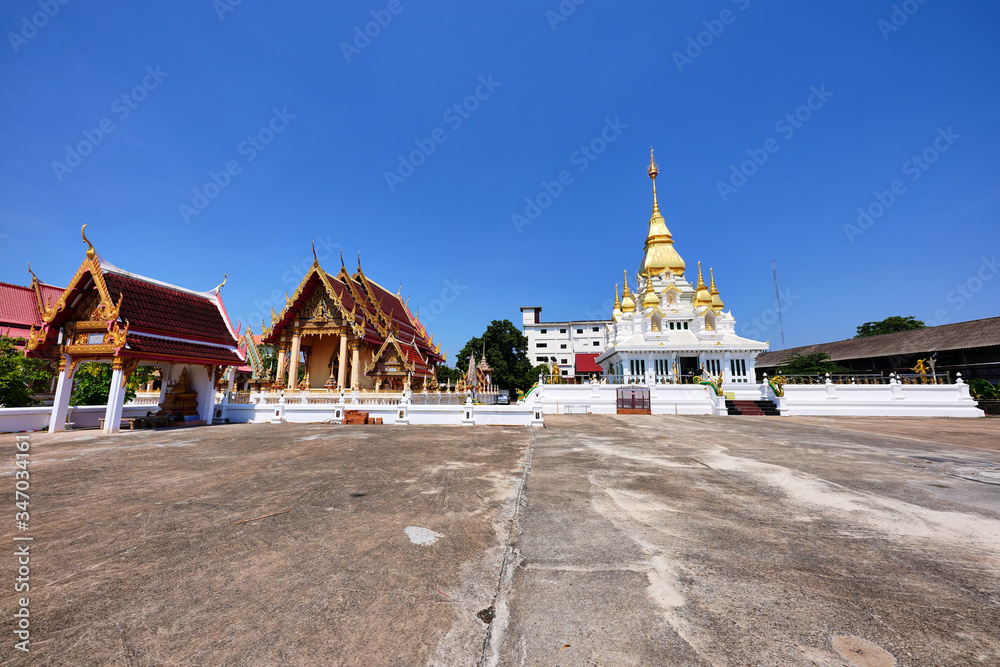 Wat Klang a sacred temple one landmark of Mueang Khon Kaen, Thailand