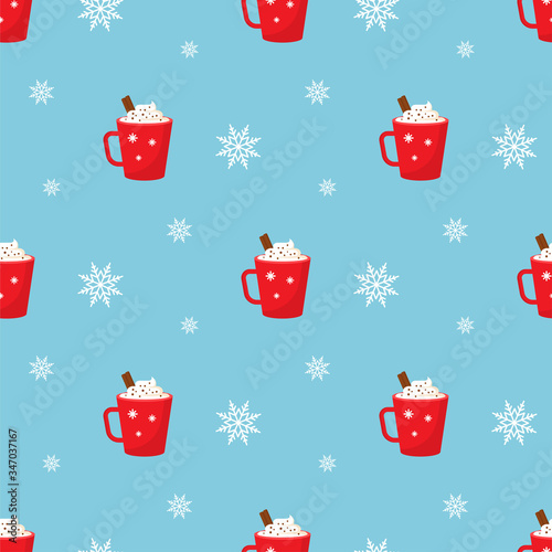 Eggnog. Winter, holidays, Christmas, New Year.  