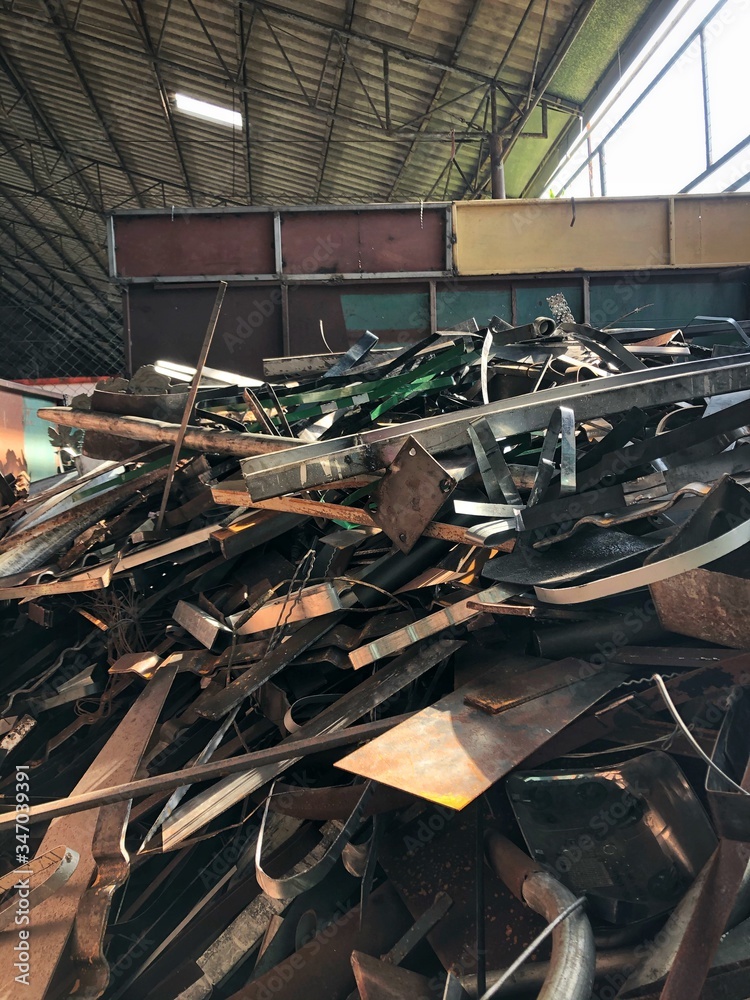 Scrap metal prepare for recycle
