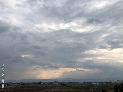 time lapse clouds