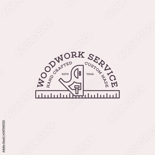 Woodwork service logo