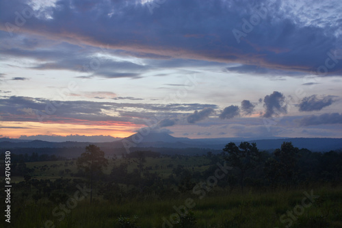 Sala Dusita Sunrise Viewpoint. Thung Salaeng Luang National Park (Nong Mae Na)