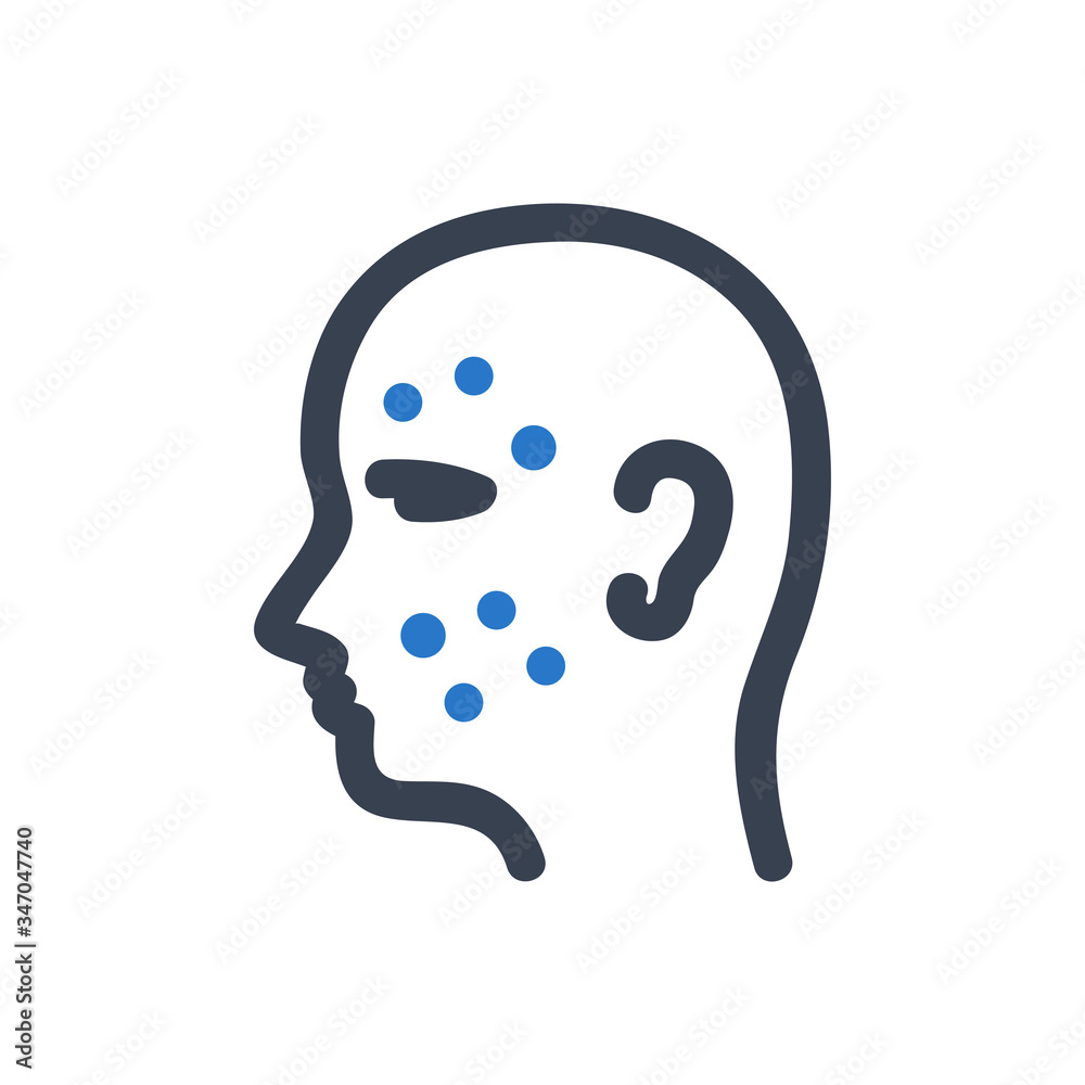 Obraz premium Dermatology icon