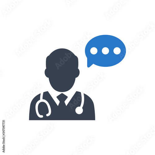 Doctor advice icon