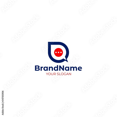 Chat Quick Logo Design Vector Free Download Chat Quick Logo Design Vector - GFXLoad
