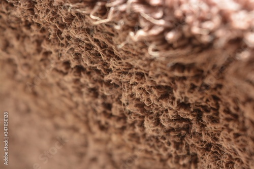 close up of a towel