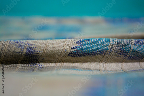 Close up of a bed sheet