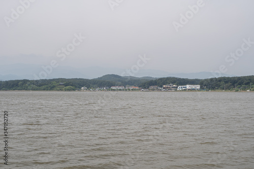 gyeongpo lake in summer