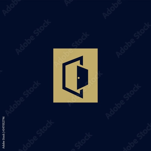 Premium door logo design