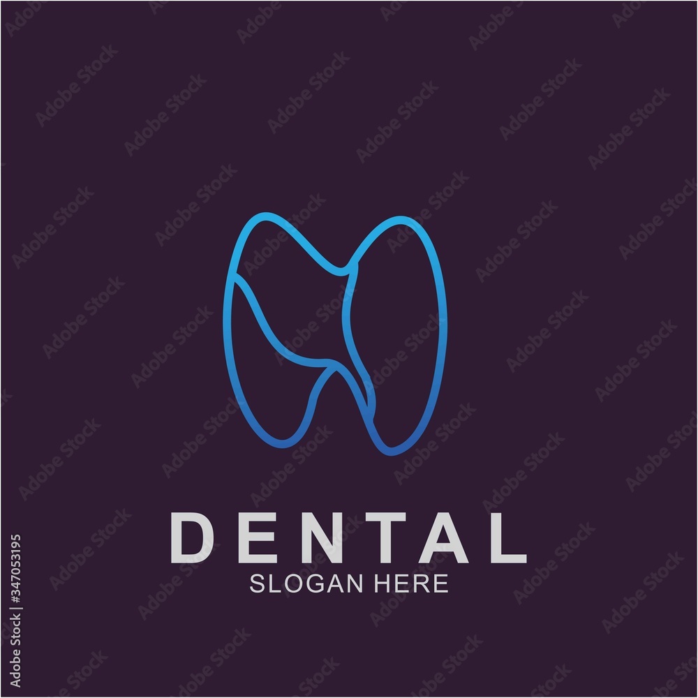 Dental Logo colorful Design template Dental Logo colorful Design template