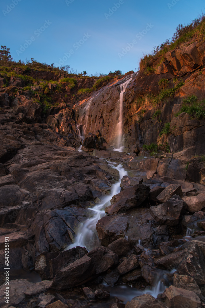 Sunset Long Exposure of Lesmurdie Falls