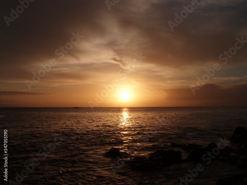 Moody sunset capture in Maui, Hawaii