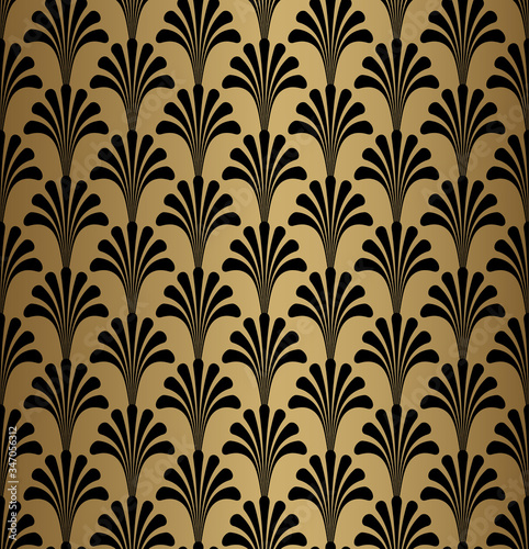 Art Deco Pattern Background © csiling