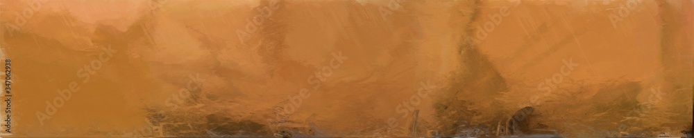 abstract natural long wide horizontal graphic background with coffee, bronze and old mauve colors