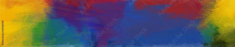 abstract long wide background with dark slate blue, golden rod and brown colors abstract long wide background with dark slate blue, golden rod and brown colors