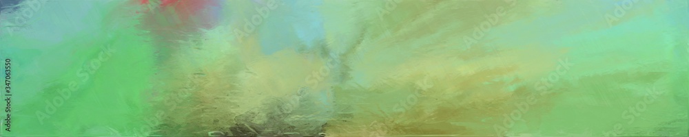 abstract graphic element with horizontal graphic background with dark sea green, medium aqua marine and gray gray colors