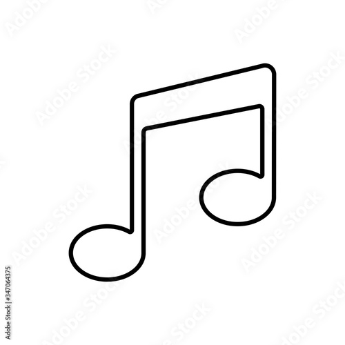 Musical note icon