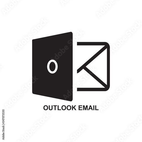 OUTLOOK EMAIL ICON , MAIL ICON