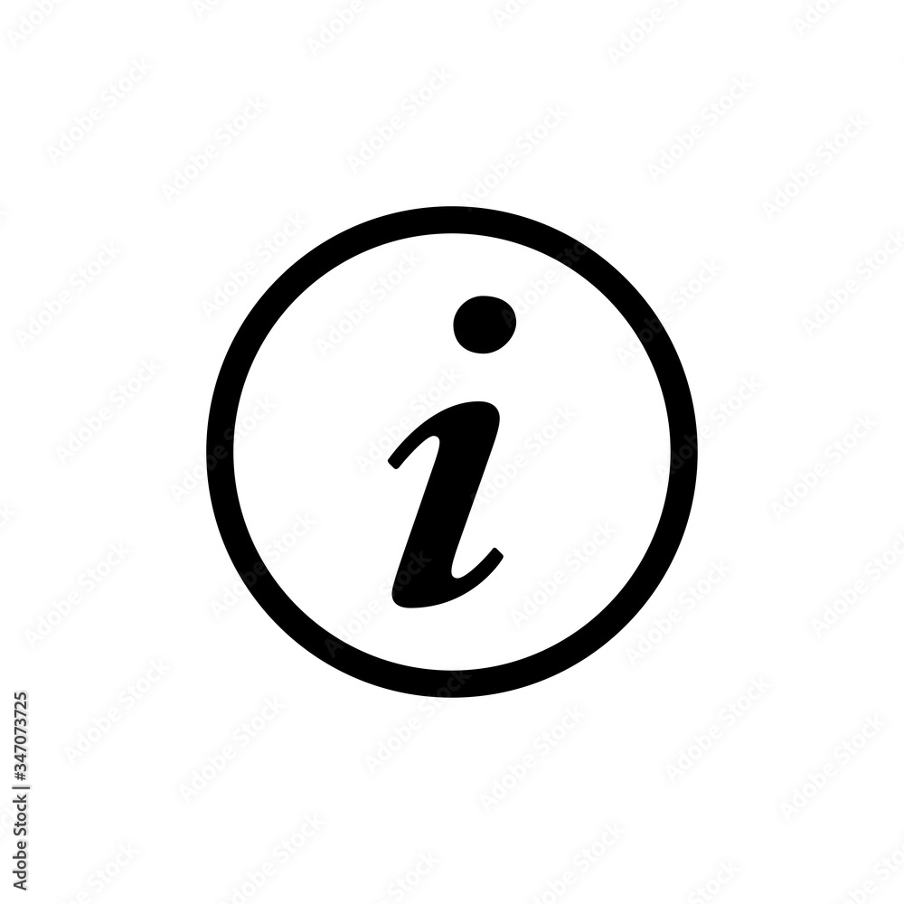 information sign icon vector design template information sign icon vector design template