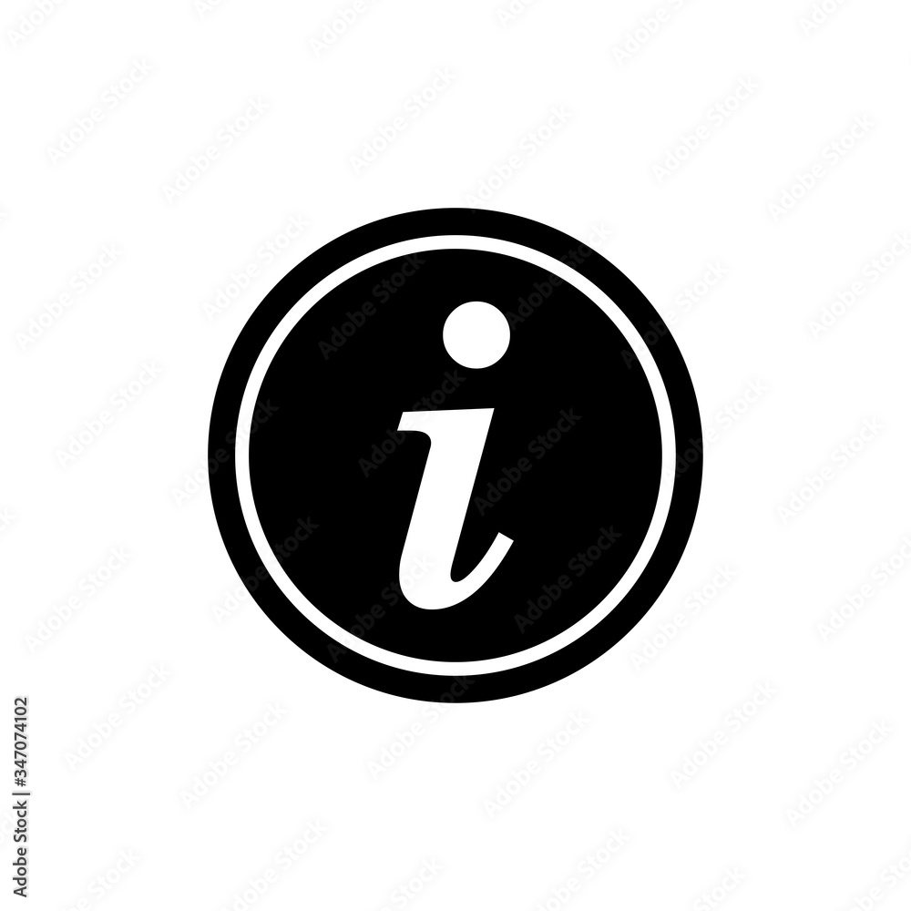 information sign icon vector design template information sign icon vector design template