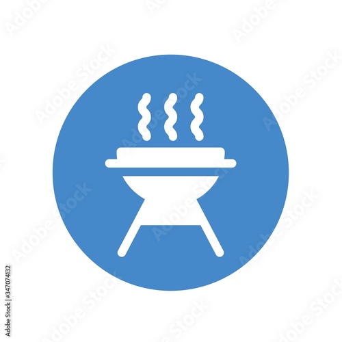 braai stand bbq icon vector illustration for website and graphic design