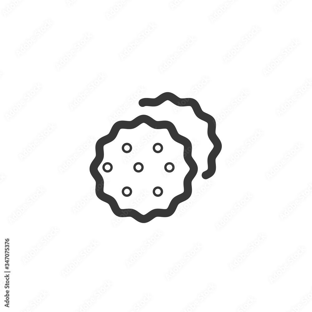 cookies icon vector illustration for website and graphic design cookies icon vector illustration for website and graphic design