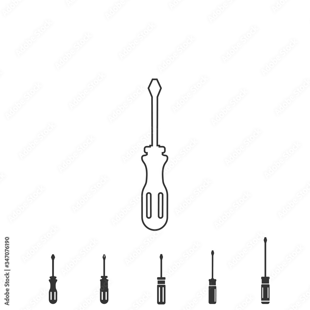 screw driver icon vector illustration design