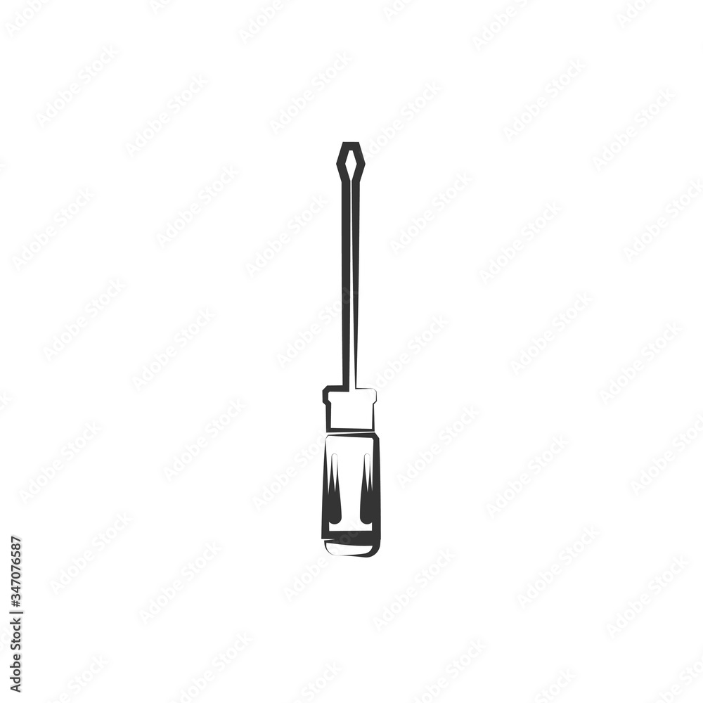 Obraz premium screw driver icon vector illustration design