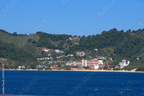 Fototapeta Naklejka Na Ścianę i Meble -  
Skiathos Island, Greece. summer 2020, beaches and seascape