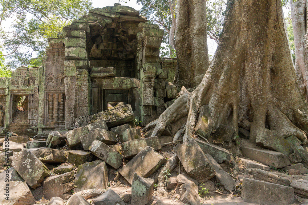 Old and abandon temple. 