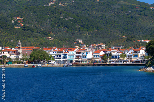 Fototapeta Naklejka Na Ścianę i Meble -  
Skiathos Island, Greece. summer 2020, beaches and seascape