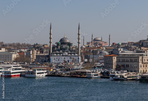 Istanbul, Turkey - home of many Istanbul landmarks, like Hagia Sofia, the Topkapi Palace, the Blue Mosque, the Fatih district is the core of the city. Here in particular the Golden Horn © SirioCarnevalino