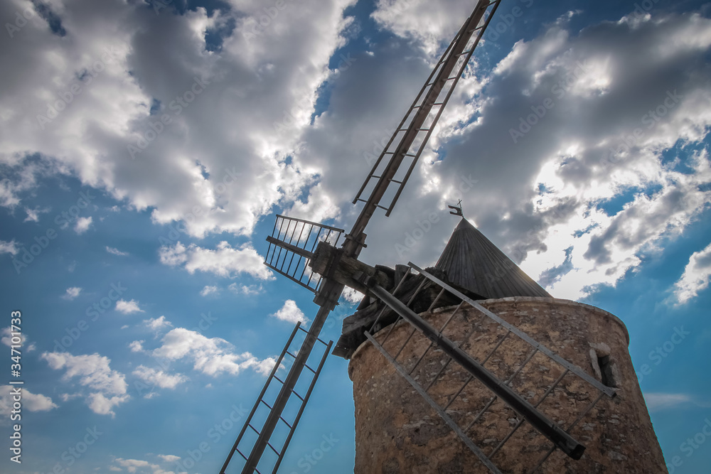 Alte Windmühle in Saint-Saturnin-les-Apt