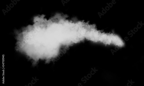 White smoke and fog smoke effect © Thomas