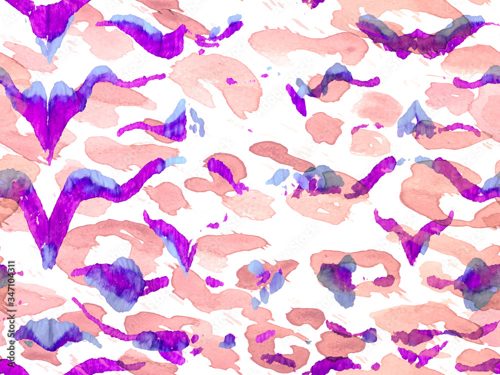 Watercolor Seamless Pattern. Watercolor Seamless Pattern.