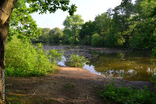 Riverside Park in Horley, Surrey in May. 