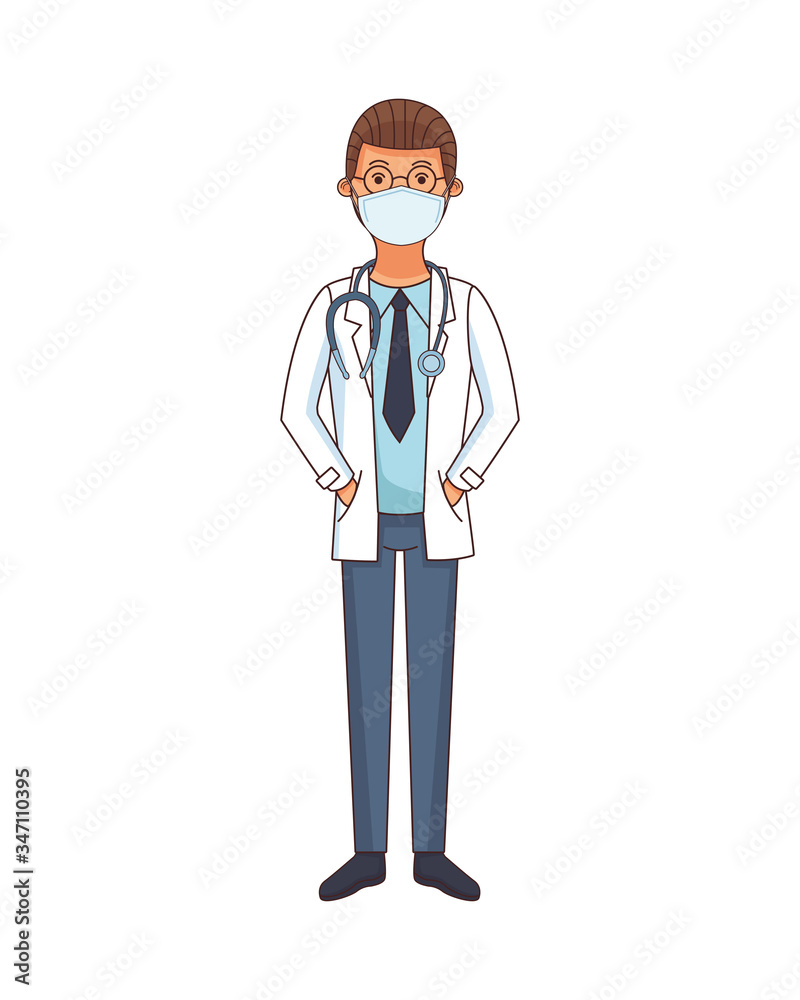 doctor worker profession using face mask doctor worker profession using face mask