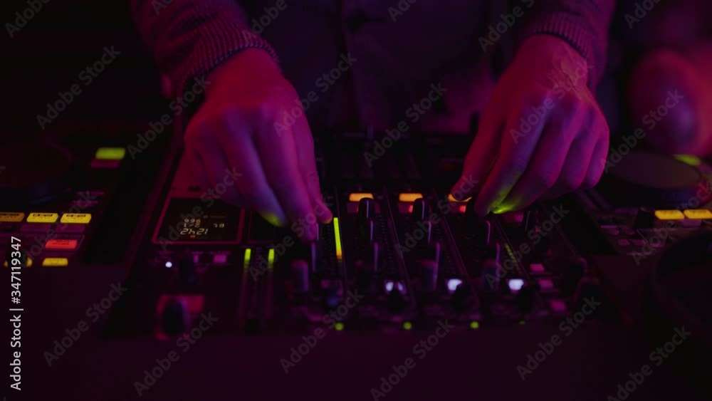 Dj mixing music mixer Dj mixing music mixer