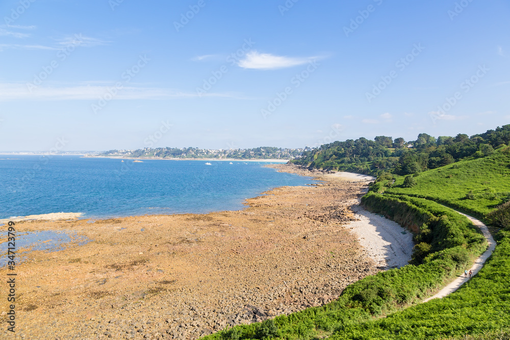 Fototapeta premium Perros-Guirec, France. Scenic view of the coast