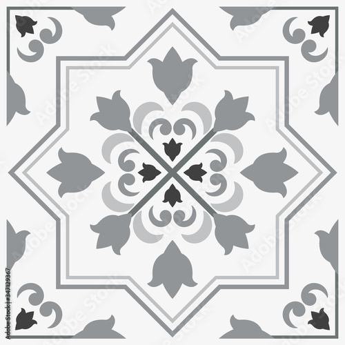 vintage tile design