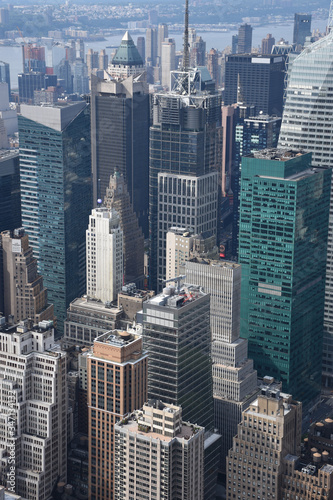 Aerial Photo of New York City Skyscrapers