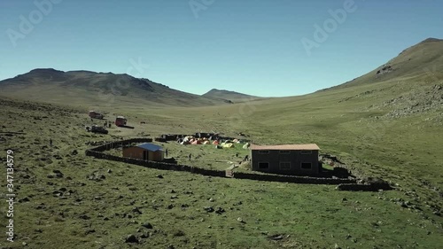 House Refugee in the middle of the mountains