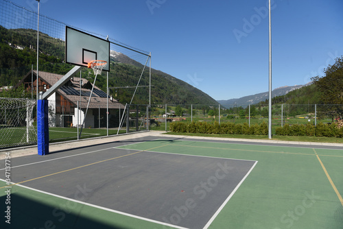 campo basket pallacanestro sport campetto parco 