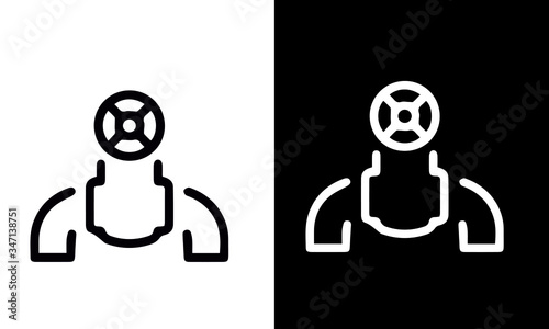 Industry Icons vector design black and white 